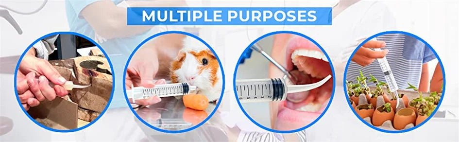 12ml Feeding Syringes for Small Pets — Dogs, Cats & Puppies