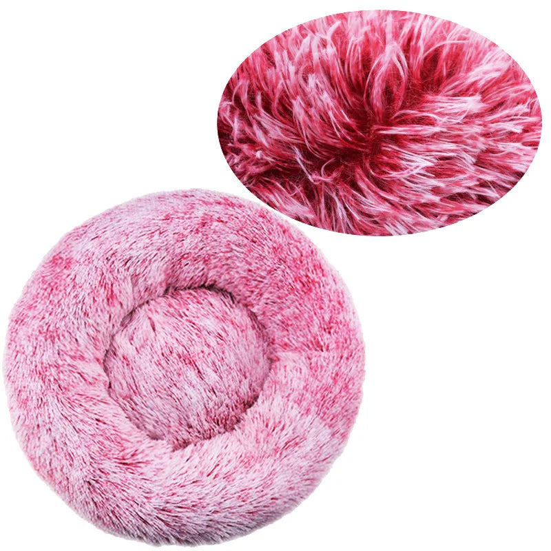 Luxury Round Pet Bed for Dogs & Cats – Ultra Soft & Warm
