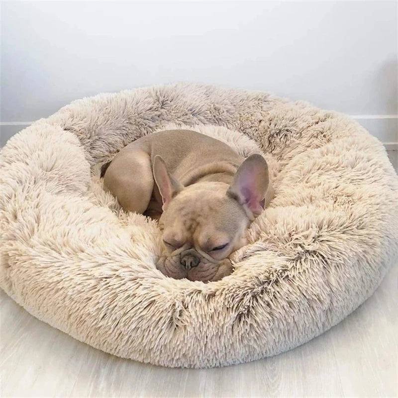 Luxury Round Pet Bed for Dogs & Cats – Ultra Soft & Warm