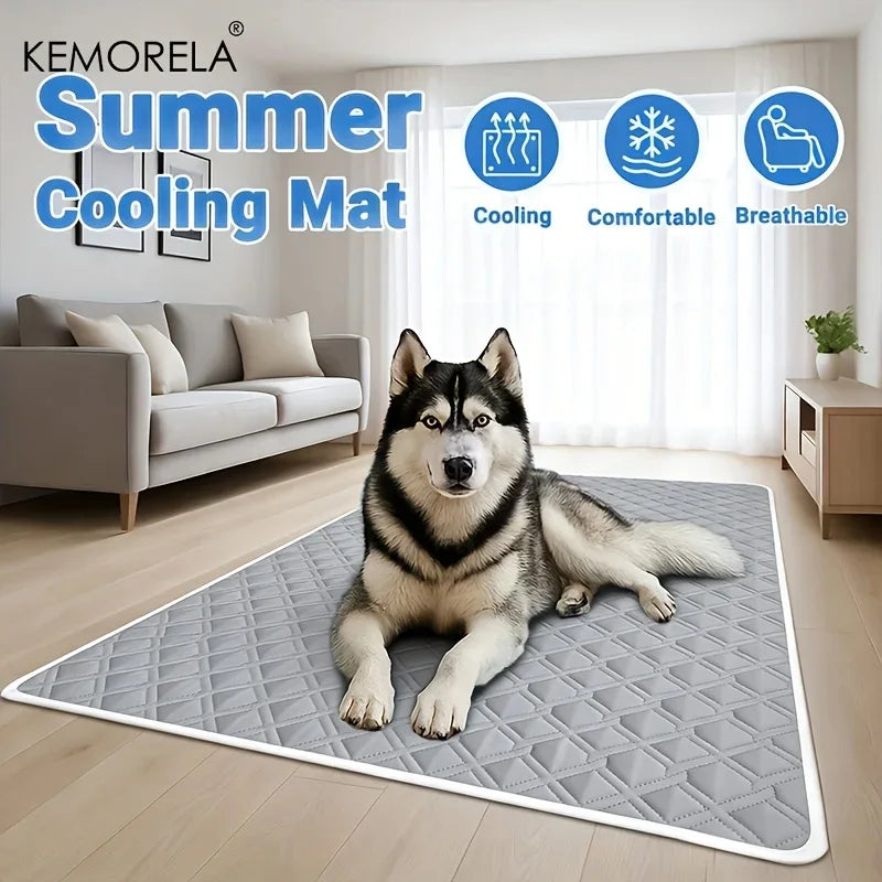 Cooling Mat for Dogs & Cats – Non-Slip & Hand Washable