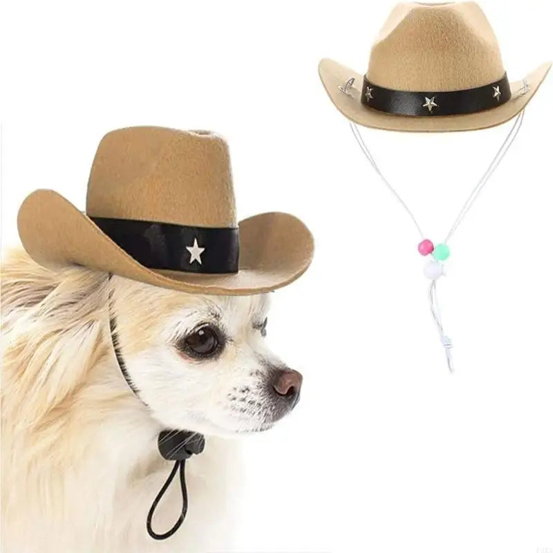 Cowboy Set for Dogs – Costume Hat and Bandana