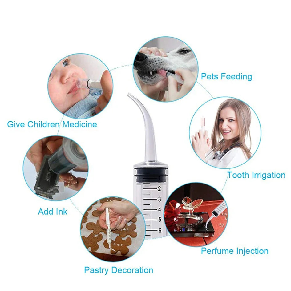 12ml Feeding Syringes for Small Pets — Dogs, Cats & Puppies
